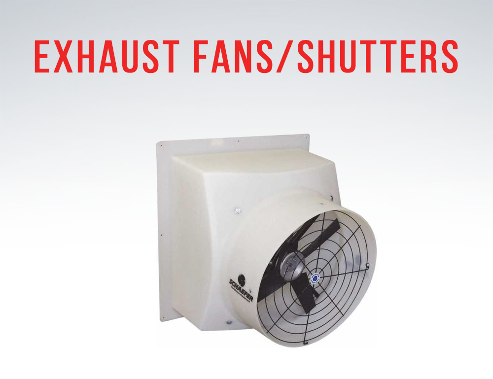 Greenhouse Exhaust-Fans-Shutters
