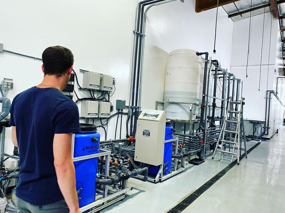 commercial crop production systems